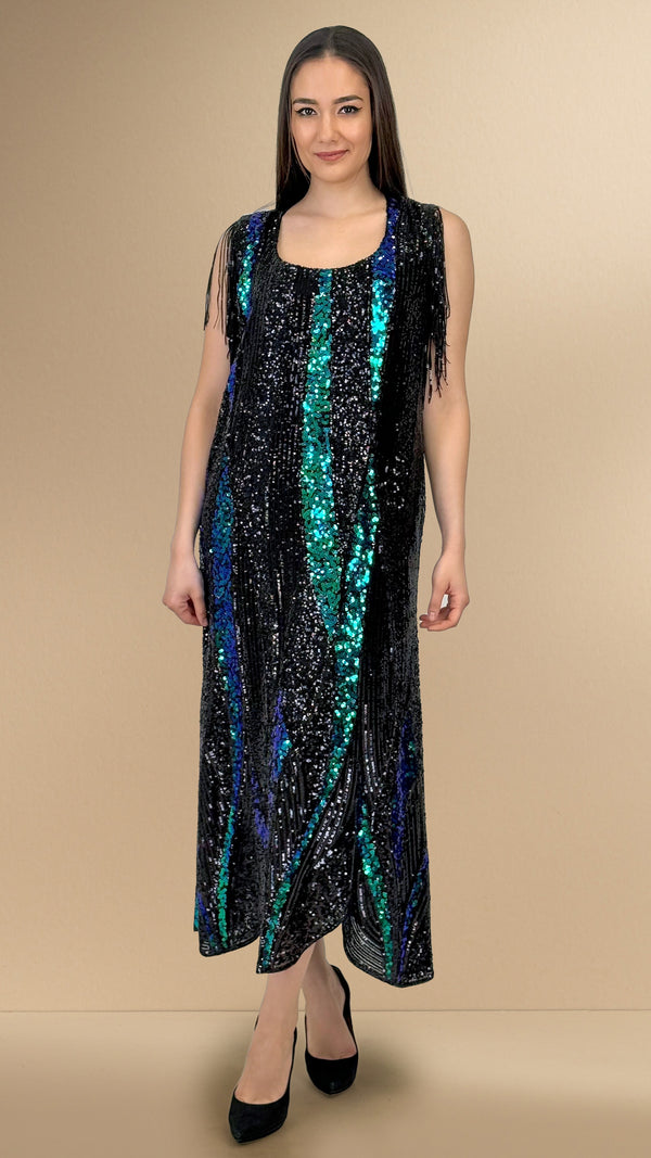 Rochie tull paietat LP107